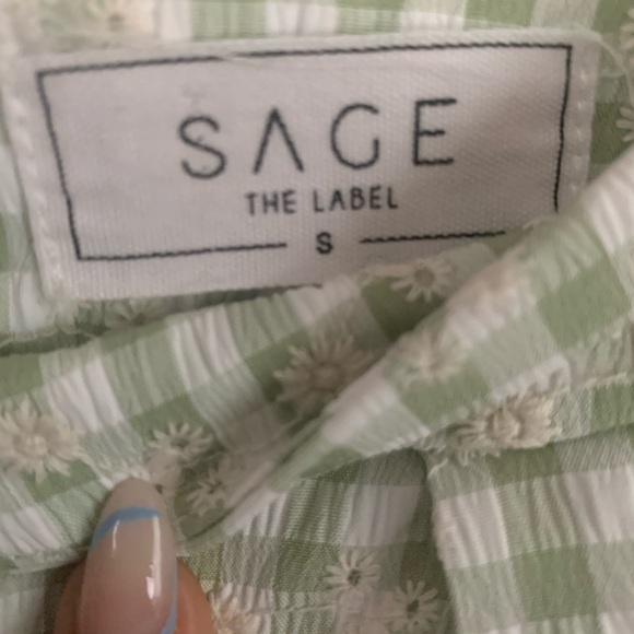 A Sage the label shorts. This is part of a set and it’s in great condition - Picture 4 of 5